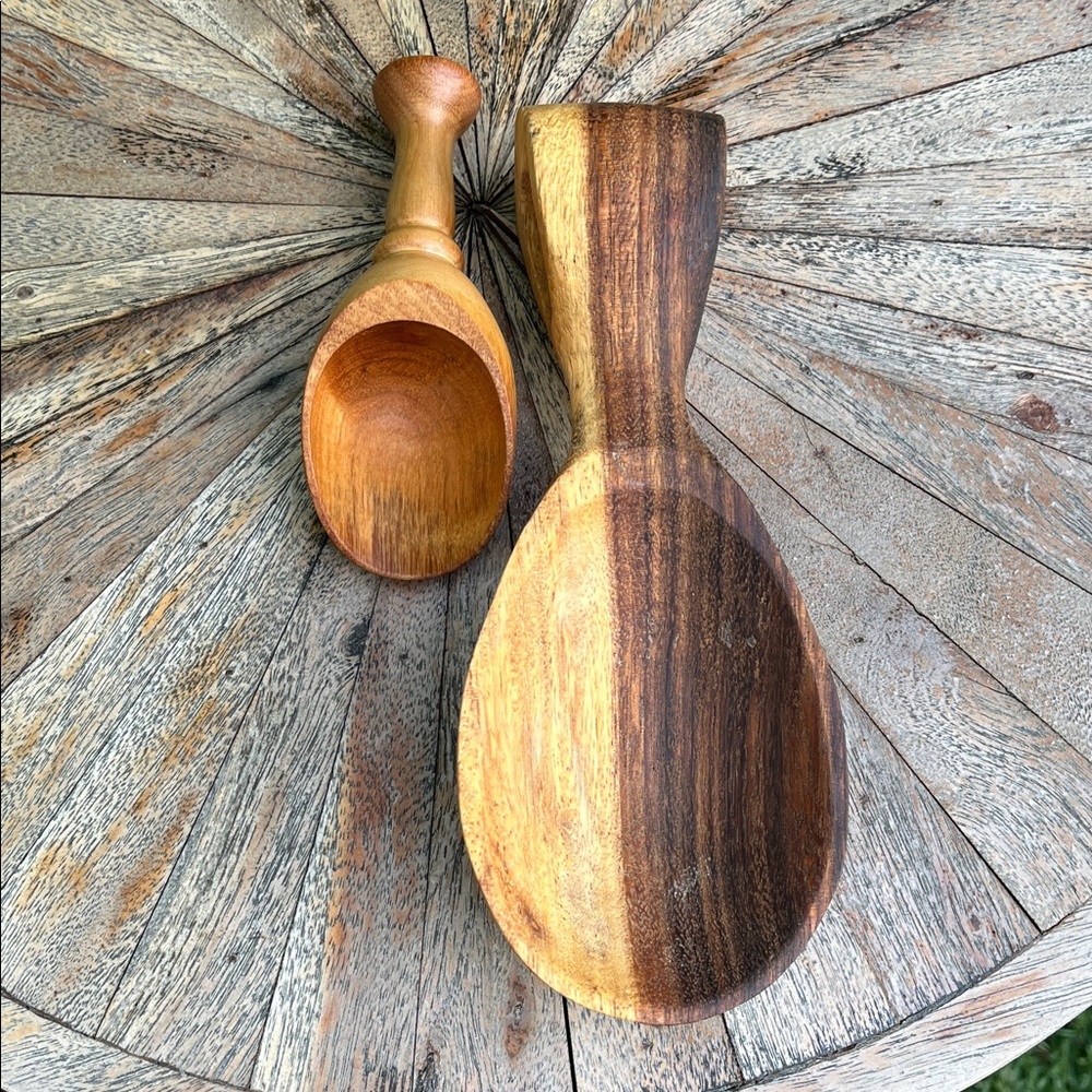 Handcrafted Wooden Serving Set